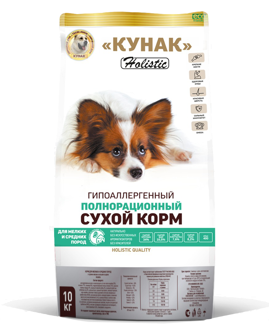 Корм для мелких и средних пород (COMBO)